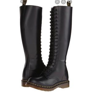 Dr. Martens 20 Eye Knee High Boots